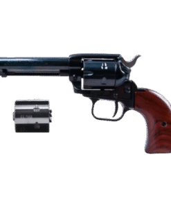 Heritage Combo Revolver 22 Long Rifle 4.75" Barrel, 6-Round with 22 Winchester Magnum Rimfire (WMR) Cylinder