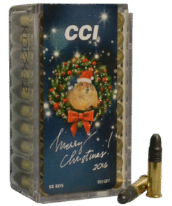 CCI Standard Velocity Ammunition 2016 Christmas Pack 22 Long Rifle 40 Grain Lead Round Nose