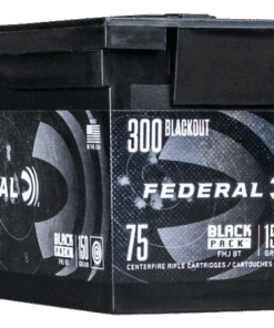 Federal Black Pack Ammunition 300 AAC Blackout 150 Grain Full Metal Jacket
